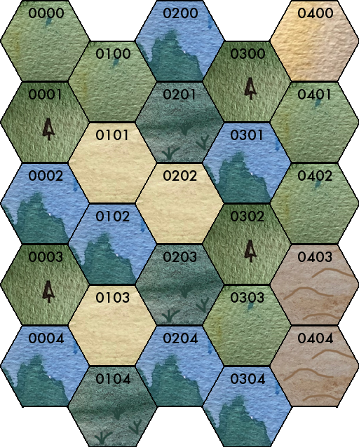 Generated Hexmap